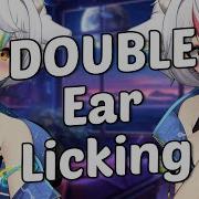 Asmr Double Ear Licking With Two Alien Girls Intense