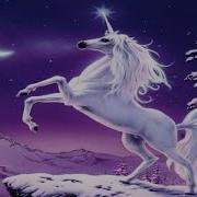 Fantasy Winter Music Snow Unicorns