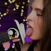 Asmr Ear Licking 3Dio Асмр Ликинг