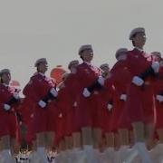 China Parade With Russian Song Million Roses By South Korea Voice