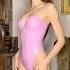 Pink Latex Bodysuit Latexstyle Latexlook Latexglam Latextrend Latexvibes Latexbodysuit