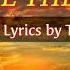 Tom Fettke You Are The Light Lyrics SATB Version