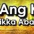 Ikaw Ang Kusog Nikka Abatayo Lyrics