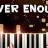 Never Enough Two Lanes Piano Cover Piano Tutorial Relaxing Music