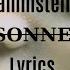 RAMMSTEIN SONNE ENGLISH LYRICS