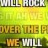 We Will Rock You Queen Karaoke With Lyrics