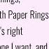 Taylor Swift Paper Rings Lyrics