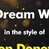 Jason Donovan Any Dream Will Do Karaoke Version From Zoom Karaoke