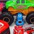 Disney Pixar Cars Unboxing Review L Lightning McQueen Bubble RC Car Monster Truck ASMR