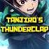 Tanjiro Copies Zenitsu S Thunderclap And Flash With Hinokami Kagura Tanjiro Uses Thunder Breathing