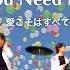 All You Need Is Love 愛こそはすべて The Beatles Karaoke Cover