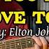 FULL VERSION CAN YOU FEEL THE LOVE TONIGHT LION KING ELTON JOHN LYRICS FINGERSTYLE GUITAR