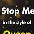 Queen Don T Stop Me Now Karaoke Version From Zoom Karaoke