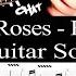 BED OF ROSES Bon Jovi Richie Sambora SOLO Guitar Cover TAB