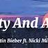 Beauty And A Beat Justin Bieber Ft Nicki Minaj Perfect Slowed Tiktok Version