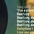 Lucky Dube Don T Cry Official Lyric Video