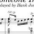 Hank Jones Plays Like Someone In Love Piano Transcription