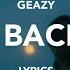 GEAZY Get Back Up Lyrics