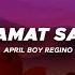 April Boy Regino Salamat Sa Iyo Official Visualizer