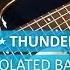 Isolated Bass AC DC Thunderstruck Bass Cover Playalong With TAB