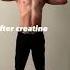 Before Creatine And After Creatine Shorts Gym Fitness Transformation Creatine