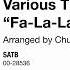 Various Themes On Fa La La Arr Chuck Bridwell Score Sound