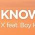 POURI X I Know Feat Boy Kiss Girl