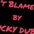 Lucky Dube Can T Blame You Lyrics