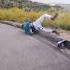 BIG Longboard Crash Longboard Extreme Sport Downhill Skateboard Fail Crash Insane Shorts