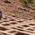 Man Builds A House With ABANDONED PALLETS And LOGS On A Steep Mountain By Lesnoy Offline3431