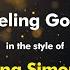 Nina Simone Feeling Good Karaoke Version From Zoom Karaoke