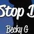 Becky G Can T Stop Dancin Lyrics