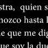 YO SOY TU MAESTRA LAS DAMAS DE HIERRO LETRA