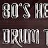 80 S Heavy Metal Drum Track 160 BPM HQ HD