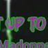 Madonna Back That Up To The Beat Lyric Video