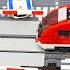 LEGO Trains Road Crossing And Lego City Police Cars Trucks In Movie For Kids