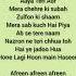 Afreen Afreen Song Lyrics Nidha Lyrics