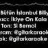 Bütün İstanbul Biliyo Gitar Karaoke