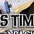 TIFFANY ALL THIS TIME GUITAR SOLO With TABS And BACKING TRACK ALVIN DE LEON 2019