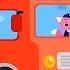 Wheels On The Bus Go Round And Round Compilation Car Town Baby Car Pinkfong Car Story