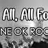 A New One For All All For The New One ONE OK ROCK Lyrics