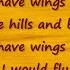 Culture Wings Of A Dove Lyrics