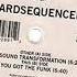 Hardsequencer The Sound Transformation 1995