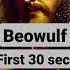 Beowulf English Novel First 30 Sec Shorts Audiobook