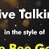 The Bee Gees Jive Talkin Karaoke Version From Zoom Karaoke