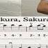 Sakura Sakura Violin ESSENTIAL ELEMENTS FOR STRINGS VIOLIN BOOK 2 SONG NO 155