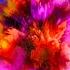 Colorful Powder Explosions 12 Hours 4K Screensaver With Relaxing Music For Meditation