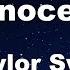 Innocent Taylor Swift Karaoke No Guide Melody