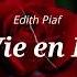 La Vie En Rose Edith Piaf Versión Español Lyrics