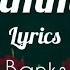 Banks Gimme Lyrics